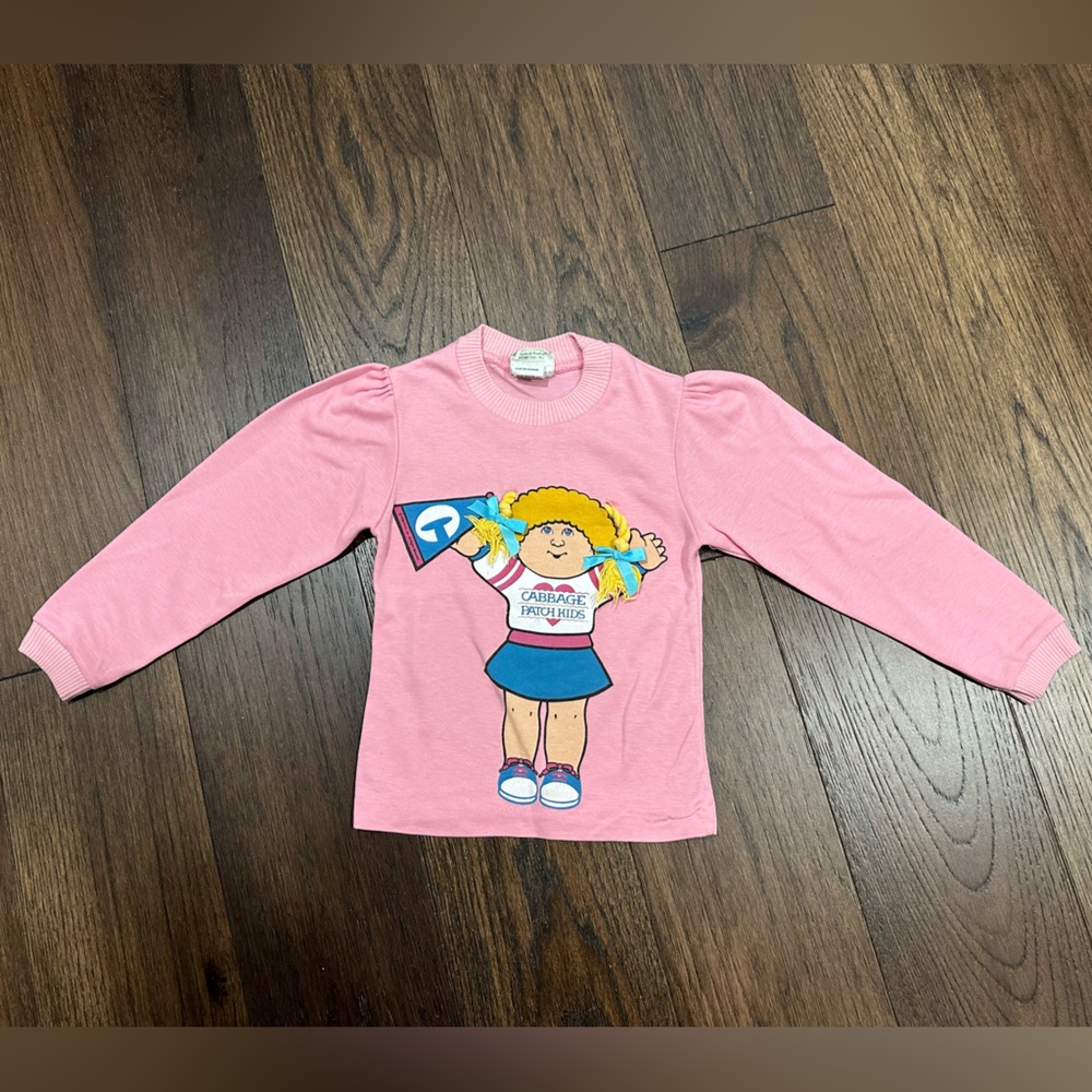 Cabbage patch kids cheerleader vintage long sleeve